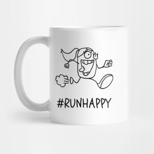 Run Happy Mug